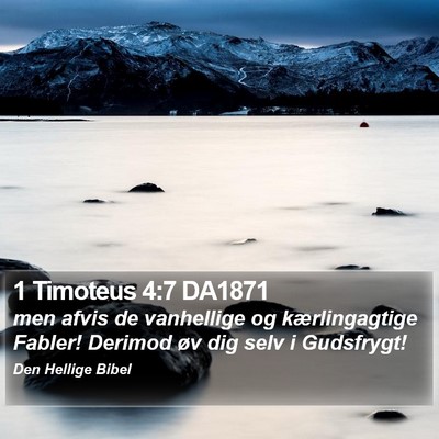 1 Timoteus 4:7 DA1871 Bible Verse Image