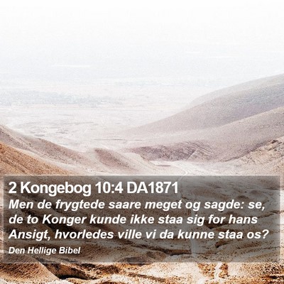 2 Kongebog 10:4 DA1871 Bible Verse Image