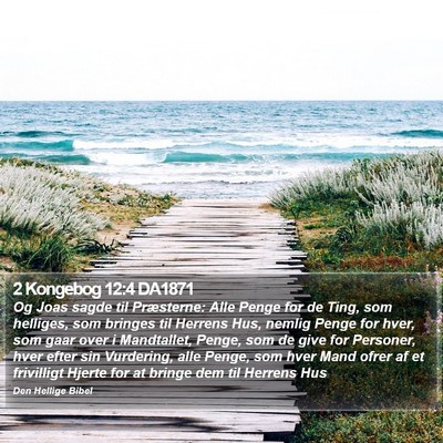 2 Kongebog 12:4 DA1871 Bible Verse Image