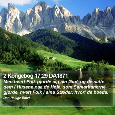 2 Kongebog 17:29 DA1871 Bible Verse Image