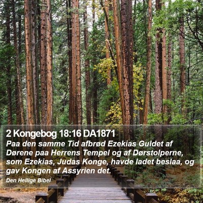 2 Kongebog 18:16 DA1871 Bible Verse Image