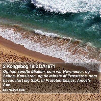 2 Kongebog 19:2 DA1871 Bible Verse Image