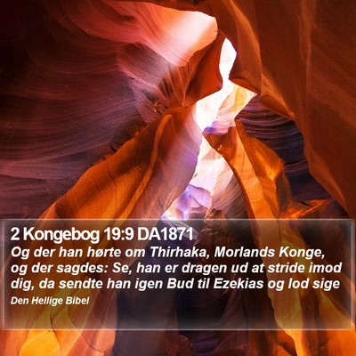 2 Kongebog 19:9 DA1871 Bible Verse Image