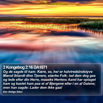 2 Kongebog 2:16 DA1871 Bible Verse Image
