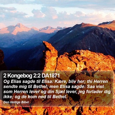 2 Kongebog 2:2 DA1871 Bible Verse Image
