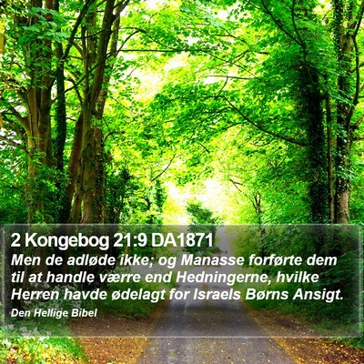 2 Kongebog 21:9 DA1871 Bible Verse Image