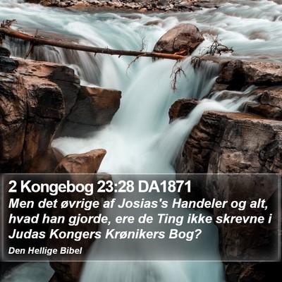 2 Kongebog 23:28 DA1871 Bible Verse Image