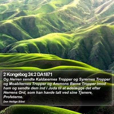 2 Kongebog 24:2 DA1871 Bible Verse Image
