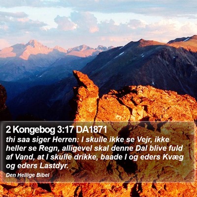 2 Kongebog 3:17 DA1871 Bible Verse Image