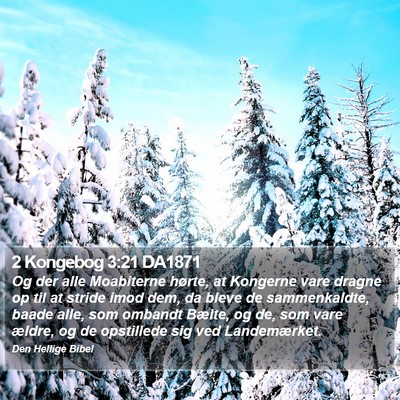 2 Kongebog 3:21 DA1871 Bible Verse Image