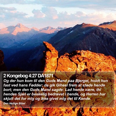 2 Kongebog 4:27 DA1871 Bible Verse Image