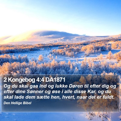 2 Kongebog 4:4 DA1871 Bible Verse Image