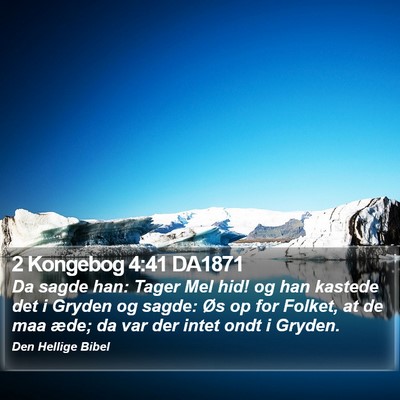 2 Kongebog 4:41 DA1871 Bible Verse Image