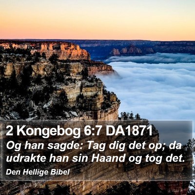 2 Kongebog 6:7 DA1871 Bible Verse Image