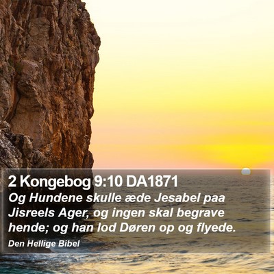 2 Kongebog 9:10 DA1871 Bible Verse Image