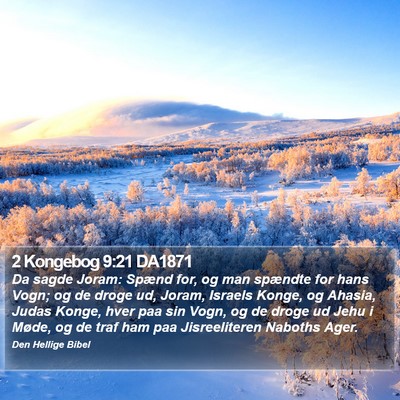 2 Kongebog 9:21 DA1871 Bible Verse Image