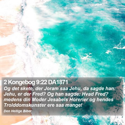 2 Kongebog 9:22 DA1871 Bible Verse Image