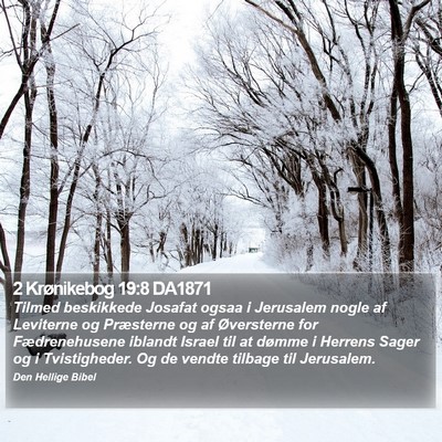 2 Krønikebog 19:8 DA1871 Bible Verse Image