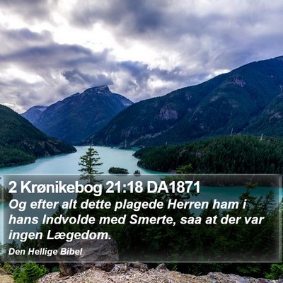 2 Krønikebog 21:18 DA1871 Bible Verse Image