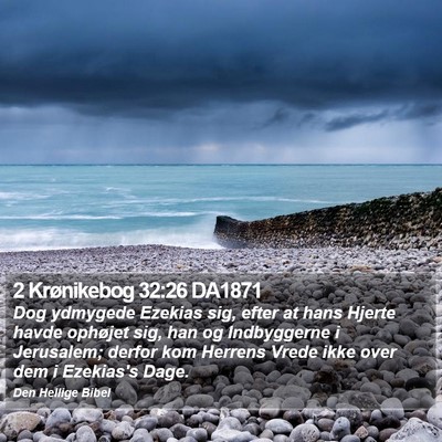 2 Krønikebog 32:26 DA1871 Bible Verse Image