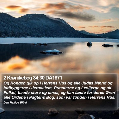 2 Krønikebog 34:30 DA1871 Bible Verse Image