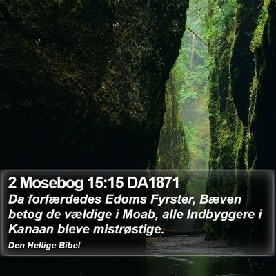 2 Mosebog 15:15 DA1871 Bible Verse Image