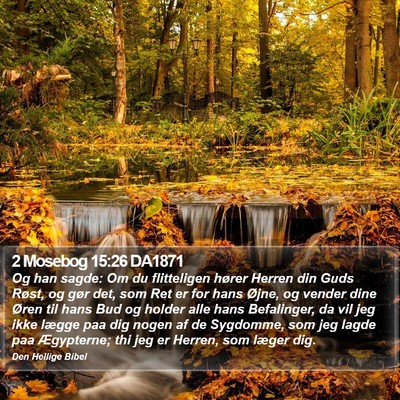 2 Mosebog 15:26 DA1871 Bible Verse Image