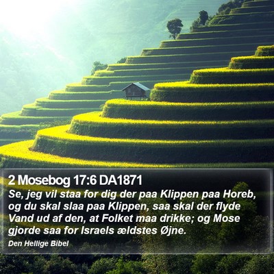 2 Mosebog 17:6 DA1871 Bible Verse Image