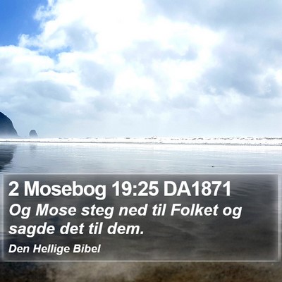 2 Mosebog 19:25 DA1871 Bible Verse Image