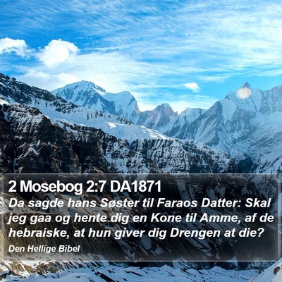 2 Mosebog 2:7 DA1871 Bible Verse Image