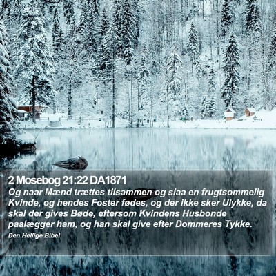 2 Mosebog 21:22 DA1871 Bible Verse Image