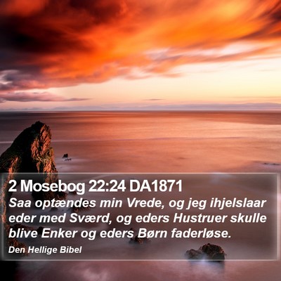 2 Mosebog 22:24 DA1871 Bible Verse Image