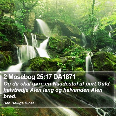 2 Mosebog 25:17 DA1871 Bible Verse Image
