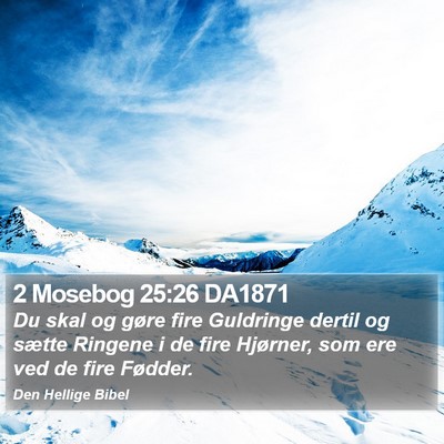 2 Mosebog 25:26 DA1871 Bible Verse Image