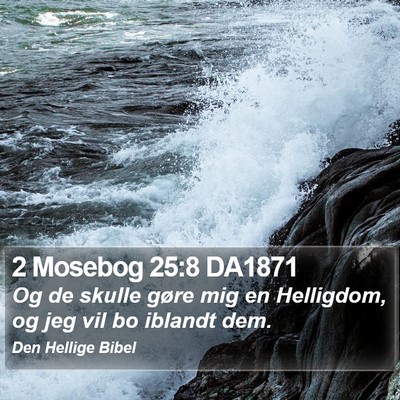 2 Mosebog 25:8 DA1871 Bible Verse Image