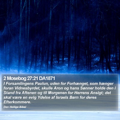 2 Mosebog 27:21 DA1871 Bible Verse Image