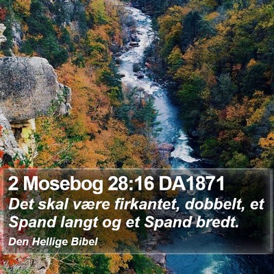 2 Mosebog 28:16 DA1871 Bible Verse Image