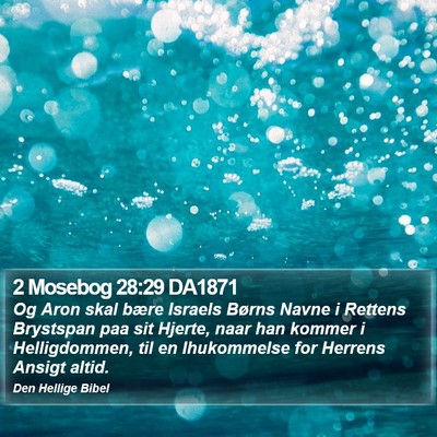 2 Mosebog 28:29 DA1871 Bible Verse Image