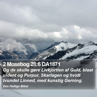 2 Mosebog 28:6 DA1871 Bible Verse Image