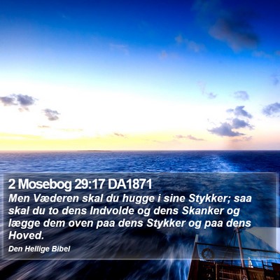 2 Mosebog 29:17 DA1871 Bible Verse Image