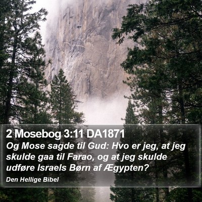 2 Mosebog 3:11 DA1871 Bible Verse Image