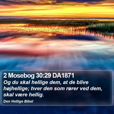 2 Mosebog 30:29 DA1871 Bible Verse Image