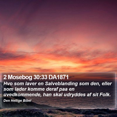 2 Mosebog 30:33 DA1871 Bible Verse Image