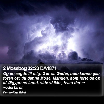 2 Mosebog 32:23 DA1871 Bible Verse Image