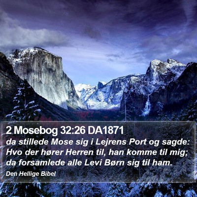 2 Mosebog 32:26 DA1871 Bible Verse Image