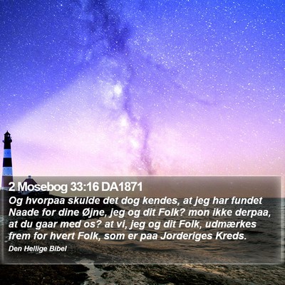 2 Mosebog 33:16 DA1871 Bible Verse Image