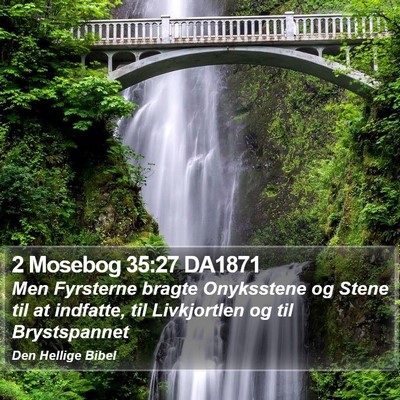2 Mosebog 35:27 DA1871 Bible Verse Image