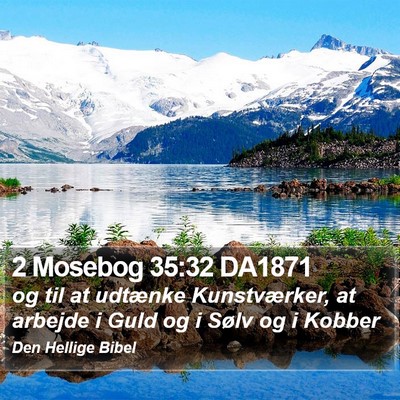 2 Mosebog 35:32 DA1871 Bible Verse Image