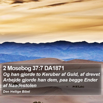 2 Mosebog 37:7 DA1871 Bible Verse Image