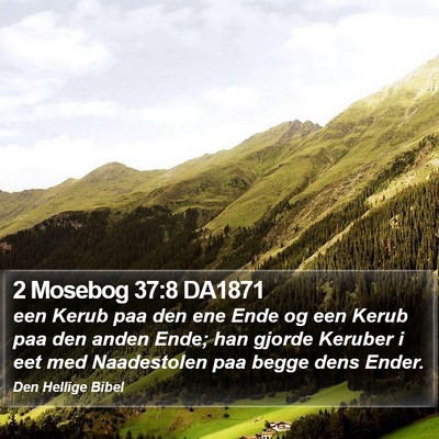 2 Mosebog 37:8 DA1871 Bible Verse Image